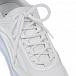 Белые кроссовки из кожи MSGM | Фото 6
