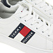 Белые кеды с логотипом Tommy Hilfiger | Фото 6