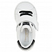 Белые кеды с черными шнурками и липучкой Dolce&Gabbana | Фото 5