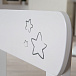 Комплект мебели Little Stars, стол+2 стульчика, белый Roba | Фото 7
