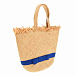 Соломенная сумка с синей лентой Aletta | Фото 2