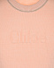 Розовый джемпер с логотипом  | Фото 4