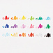 Набор двусторонних цветных фломастеров со штампами, 18 шт OOLY | Фото 5