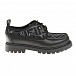 Черные ботинки с текстильными вставками Fendi | Фото 2