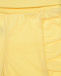 Шорты желтого цвета Sanetta Kidswear | Фото 3