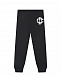 Черные спортивные брюки с белым лого Dsquared2 | Фото 2