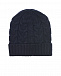 Темно-синяя шапка из шерсти Moncler | Фото 2