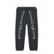 Черные спортивные брюки с принтом &quot;кости&quot; Stella McCartney | Фото 1