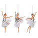 Подвеска &quot;Танцующая Балерина&quot; белый/серебро, 18 см, 3 вида, цена за 1 шт. Goodwill | Фото 4