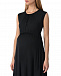 Черное платье с вырезом на спине Pietro Brunelli | Фото 6