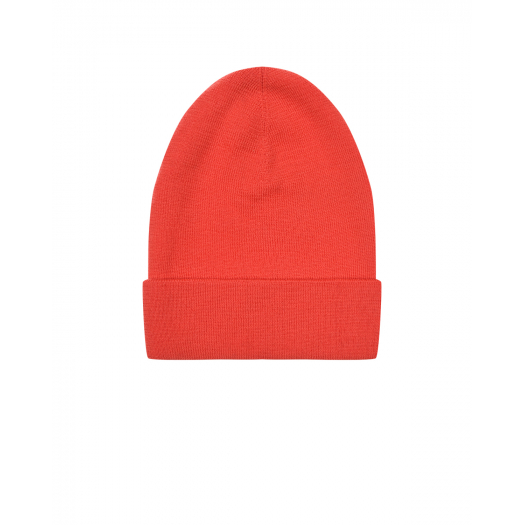 Красная шапка из шерсти Regina | Фото 1
