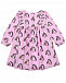 Розовое платье с принтом &quot;лошади&quot; Stella McCartney | Фото 2