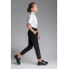 Черные брюки в спортивном стиле Prairie Черный, арт. 202F21301FW | Фото 2