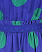 Синее платье в зеленый горошек Emporio Armani | Фото 3