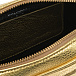 Золотистая сумка с декоративным карманом Balmain | Фото 6