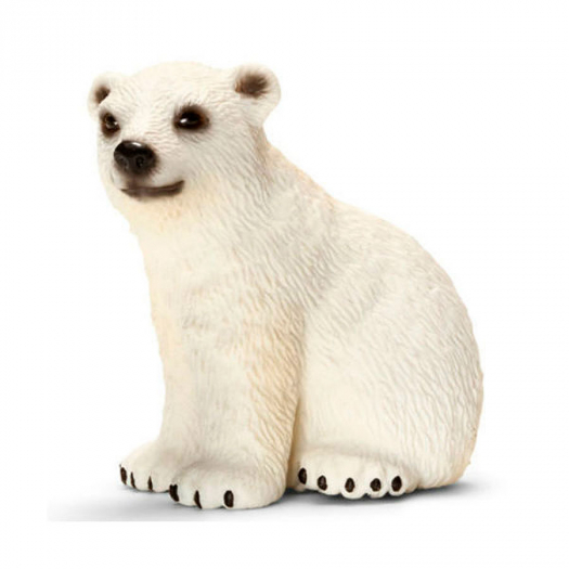 Игрушка &quot;Белый медведь (детеныш)&quot; SCHLEICH | Фото 1