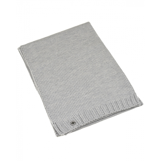 Светло-серый шарф 160х25 см Joli Bebe | Фото 1
