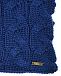 Шарф из шерсти с фактурной вязкой Il Trenino | Фото 3