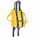 Желтая сумка с логотипом 19х23х8 см MSGM | Фото 2