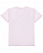 Светло-розовая футболка с принтом &quot;леопард&quot; Dolce&Gabbana | Фото 2