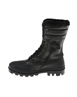 Высокие черные ботинки Bikkembergs Черный, арт. K4A5-20821-1341999- | Фото 2