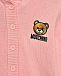 Кардиган с капюшоном, розовый Moschino | Фото 3