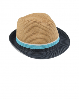 Шляпа федора в стиле color block Snapper Rock Мультиколор, арт. 648 BLUE | Фото 1