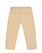 Бежевые брюки с вышивкой &quot;медвежонок&quot; Moschino | Фото 2