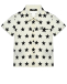 Рубашка со звездами и логотипом, белая Balmain | Фото 1