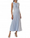 Бело-голубое плиссированное платье MRZ | Фото 6
