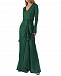 Платье зеленого цвета с драпировкой Alberta Ferretti | Фото 2