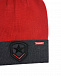 Красная шапка с нашивкой в форме звезды Il Trenino | Фото 3