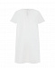 Белое платье-футболка с принтом &quot;заяц&quot; IL Gufo | Фото 2