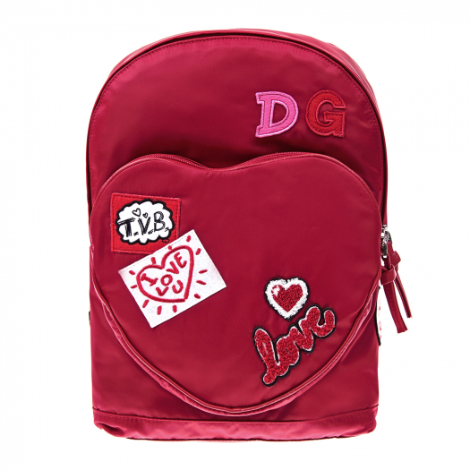 Рюкзак с карманом в форме сердца Dolce&Gabbana | Фото 1