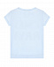 Голубая футболка с принтом &quot;Cherry&quot; Monnalisa | Фото 2