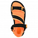 Оранжевые сандалии с черной подошвой Dolce&Gabbana | Фото 4