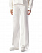 Белые брюки клеш TWINSET | Фото 7