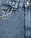 Синие джинсы со стразами ALINE | Фото 4