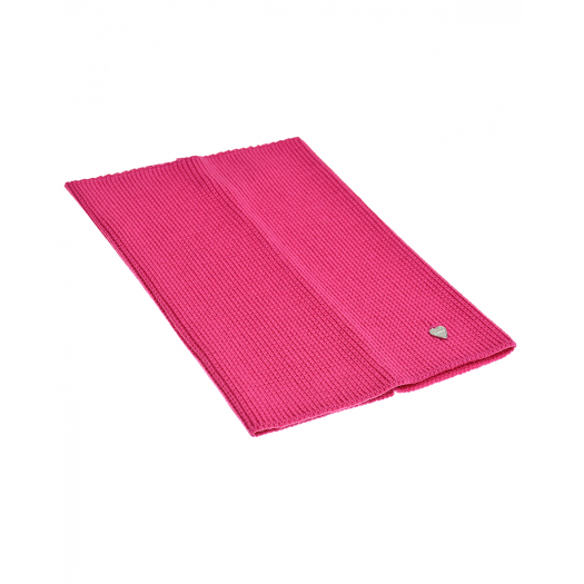 Розовый шарф-ворот 24х30 см. Il Trenino | Фото 1