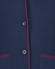 Синий трикотажный пиджак KengLabel | Фото 3