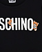Черная футболка с логотипом и медвежатами Moschino | Фото 3