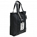 Черная сумка-шопер, 40x40x10 см  | Фото 2