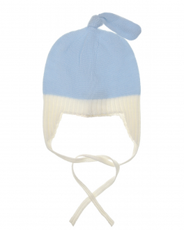 Голубая шапка на завязках Tomax Голубой, арт. 22AI024CUP H105 | Фото 1