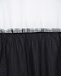 Черно-белое платье с тюлевой юбкой  | Фото 7