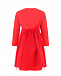 Красное платье с многослойной юбкой IL Gufo | Фото 2