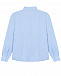 Голубая рубашка из хлопка с выделкой Dal Lago | Фото 3
