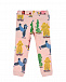 Розовые спортивные брюки с принтом &quot;пудели&quot; Stella McCartney | Фото 2