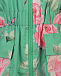 Зеленая ветровка с принтом &quot;розы&quot; Monnalisa | Фото 4