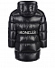 Черное пуховое пальто Moncler | Фото 2