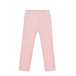 Розовые брюки с эластичным поясом IL Gufo | Фото 1